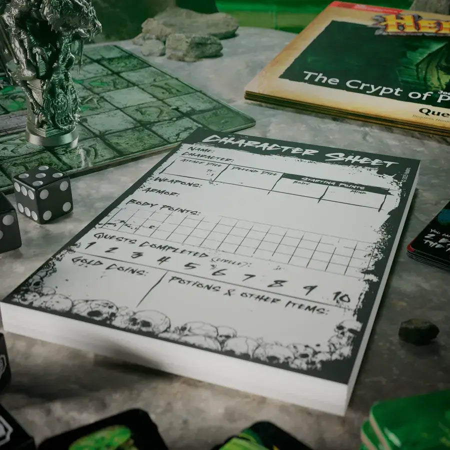 HeroQuest: The Crypt of Perpetual Darkness (EN) - Avalon Hill Games - Board Games