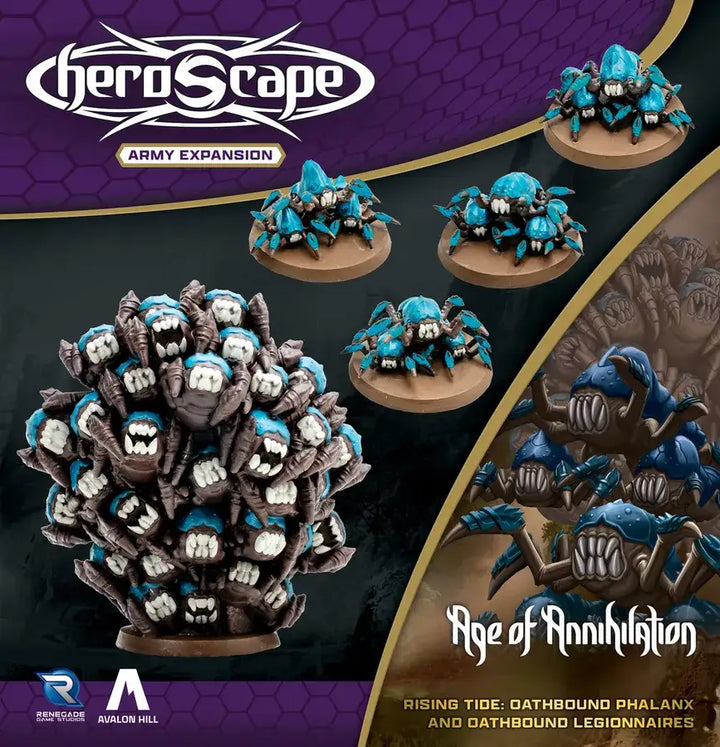 HeroScape: Rising Tide - Army Expansion - Oathbound Phalanx & Legionnaires (EN) - Renegade Game Studios - Miniature