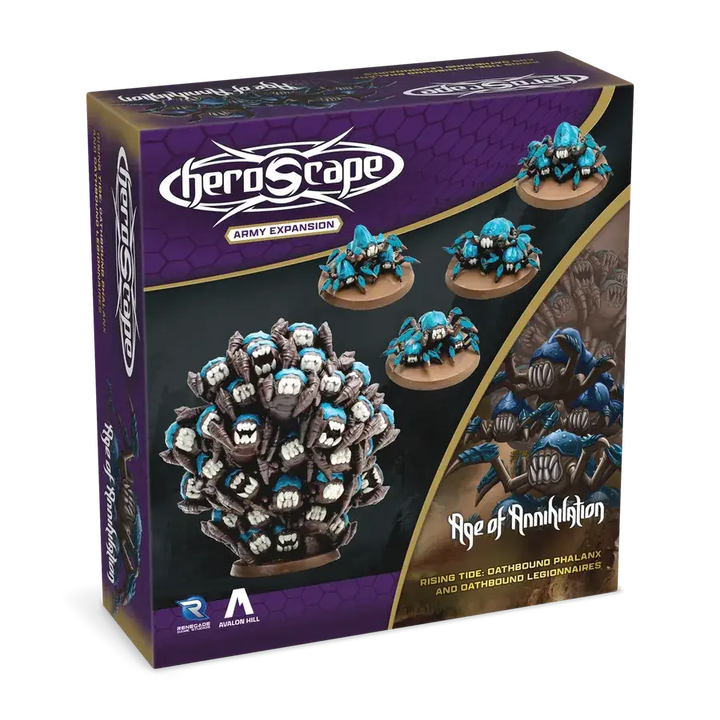 HeroScape: Rising Tide - Army Expansion - Oathbound Phalanx & Legionnaires (EN) - Renegade Game Studios - Miniature