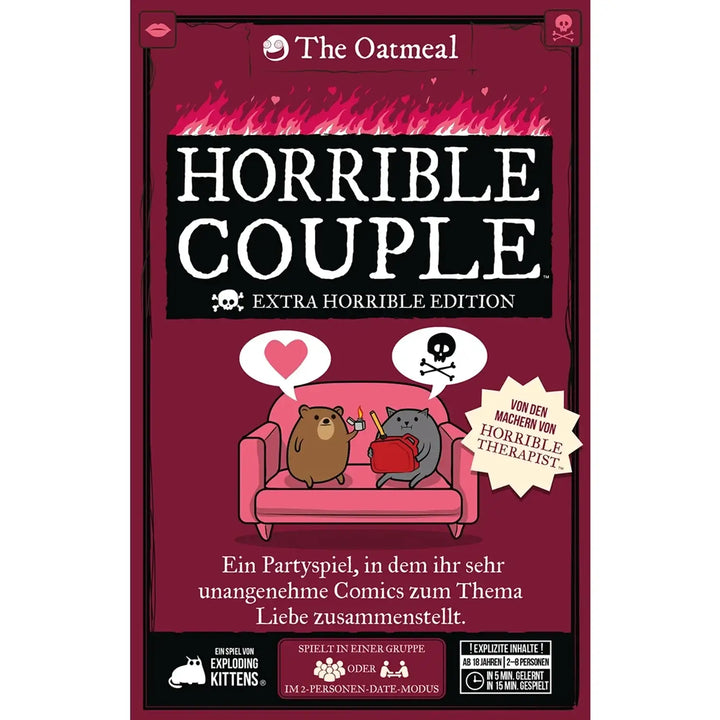 Horrible Couple (DE) - Exploding Kittens - Board Games