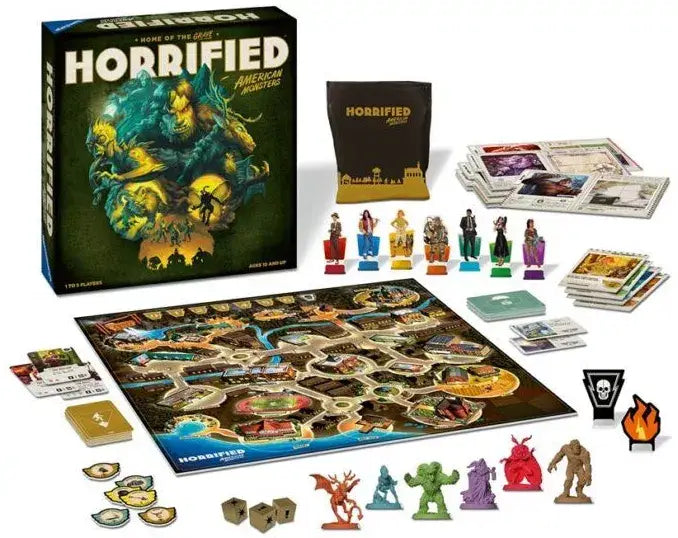 Horrified: American Monsters (EN) Ravensburger Board Games