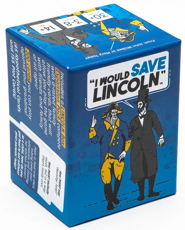 I would save Lincoln (EN) - Spite House - Board Games