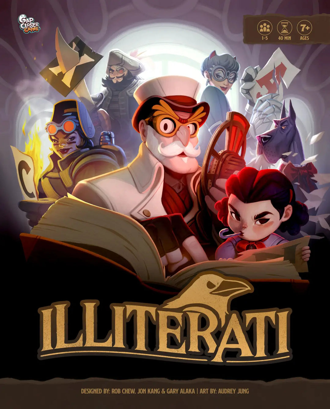 Illiterati: Deluxe Edition (EN) - Gap Closer Games - Board Games