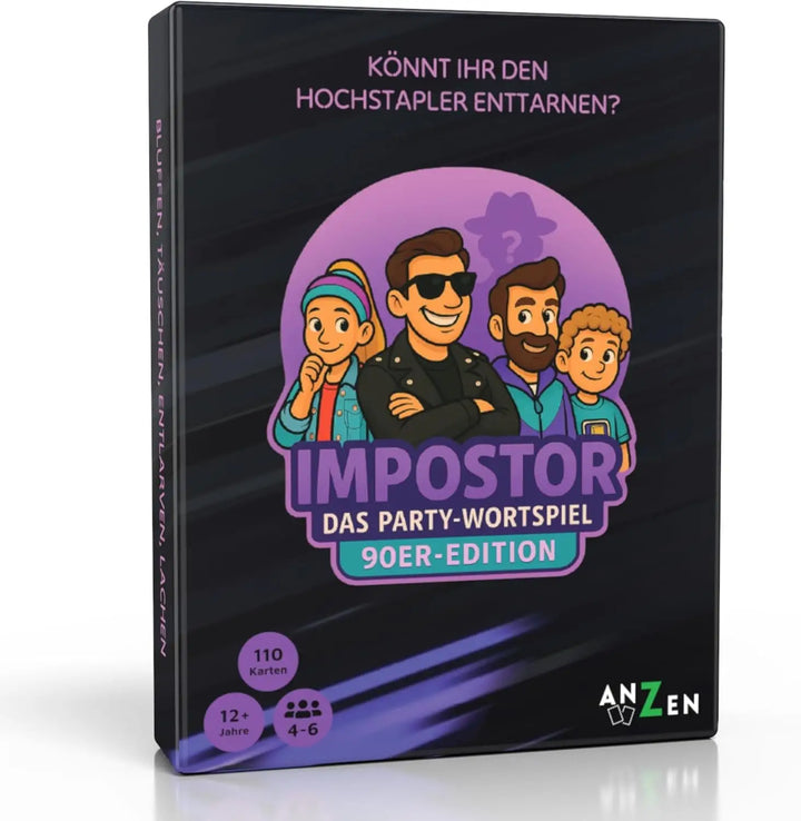 Impostor: Das Party-Wortspiel - 90er-Edition (DE) - Anzen - Board Games