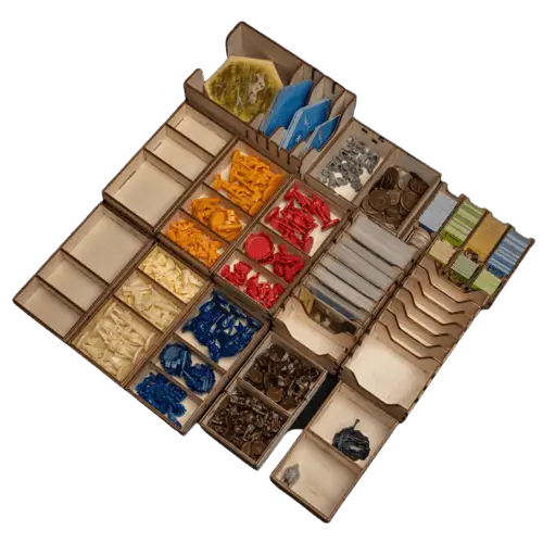 Inlay: Catan: Traders & Barbarians - Laserox - Accessories