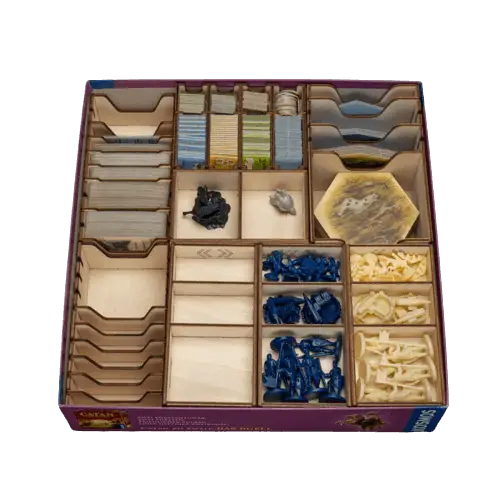 Inlay: Catan: Traders & Barbarians - Laserox - Accessories