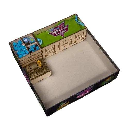 Inlay: Dinosaur Island - Laserox - Accessories