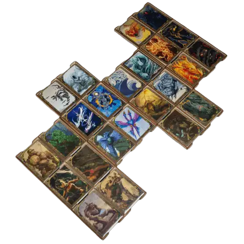 Inlay: Spirit Island - Rugged Earth - Laserox - Accessories