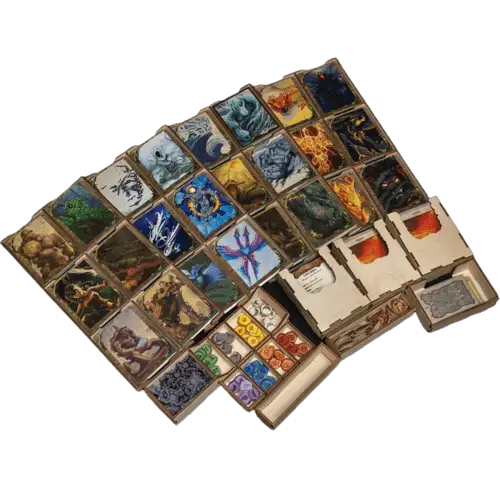 Inlay: Spirit Island - Rugged Earth - Laserox - Accessories