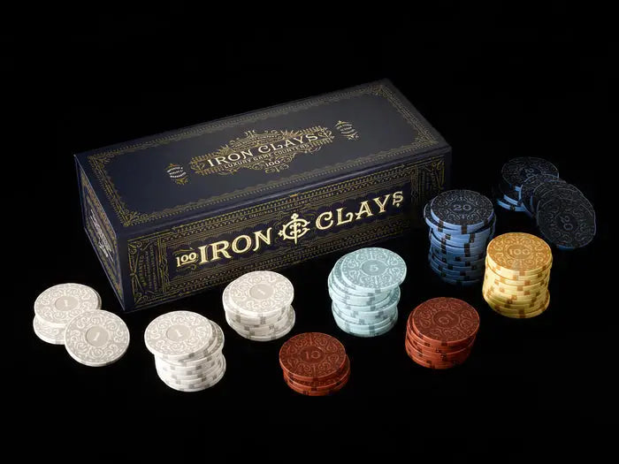Iron Clays (100) - Roxley Games - Accessories