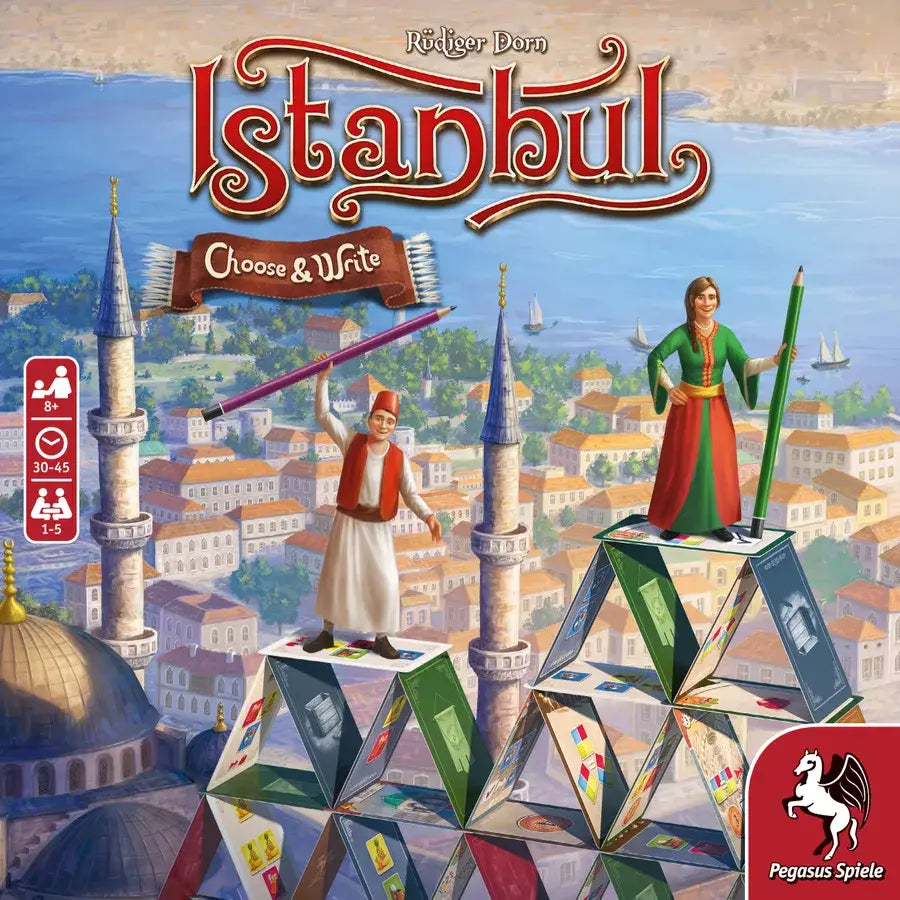 Istanbul: Choose & Write (EN/DE) - Pegasus Spiele - Board Games