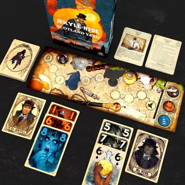 Jekyll & Hyde vs Scotland Yard (EN) - 25th Century Games - Board Games