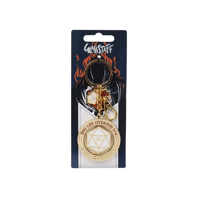 Keychain: You Can Certainly Try - Glassstaff - Accessories