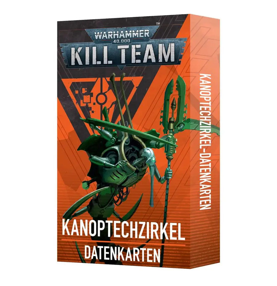 Kill Team: Canoptek Circle - Datenkarten (DE) - Games Workshop Ltd. - Miniature Games