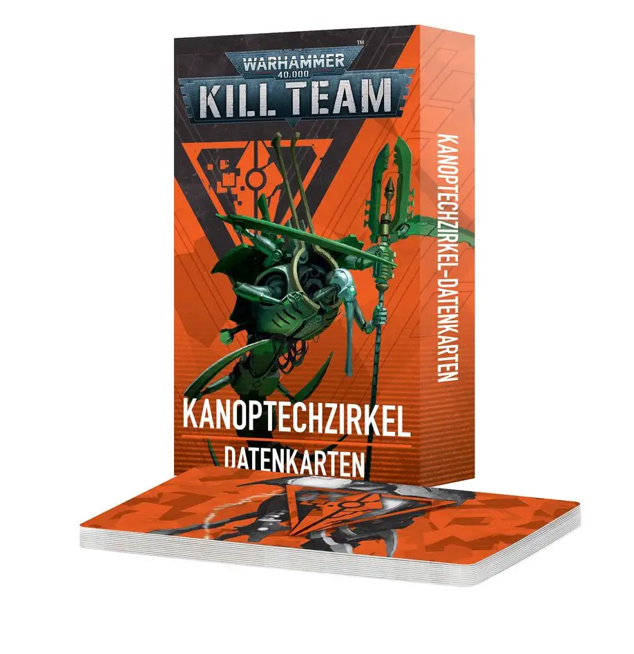 Kill Team: Canoptek Circle - Datenkarten (DE) - Games Workshop Ltd. - Miniature Games