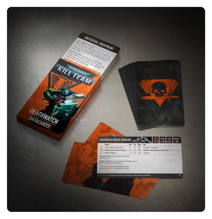 Kill Team: Deathwatch - Datacards (EN) - Games Workshop Ltd. - Miniature Games