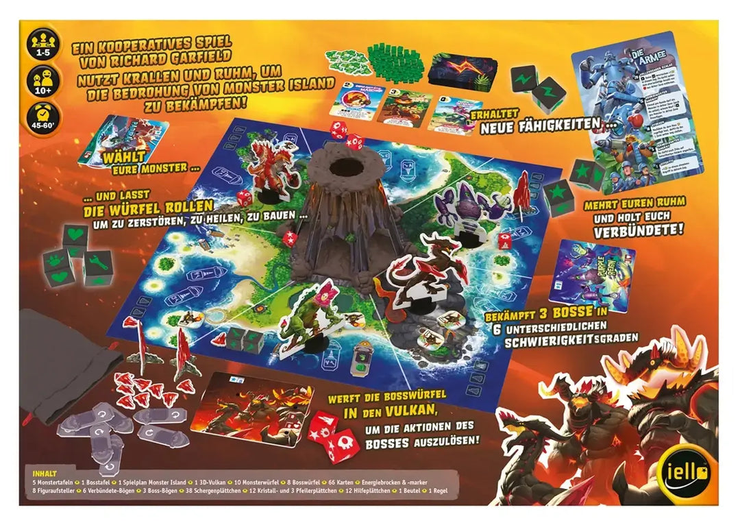 King of Monster Island (DE) - IELLO - Board Games