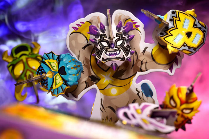 King of Tokyo: Monsterpack Luchador (EN) - IELLO - Board Games