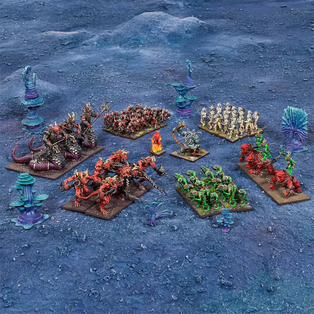 Kings of War: 2 Player - Starter Set - Battle for the Coral Gate (EN) - Mantic Games - Board Games