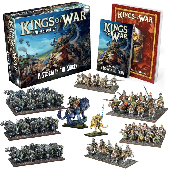 Kings of War: A Storm in the Shires 2-Player - Starter Set (EN) - Mantic Games - Miniature Games