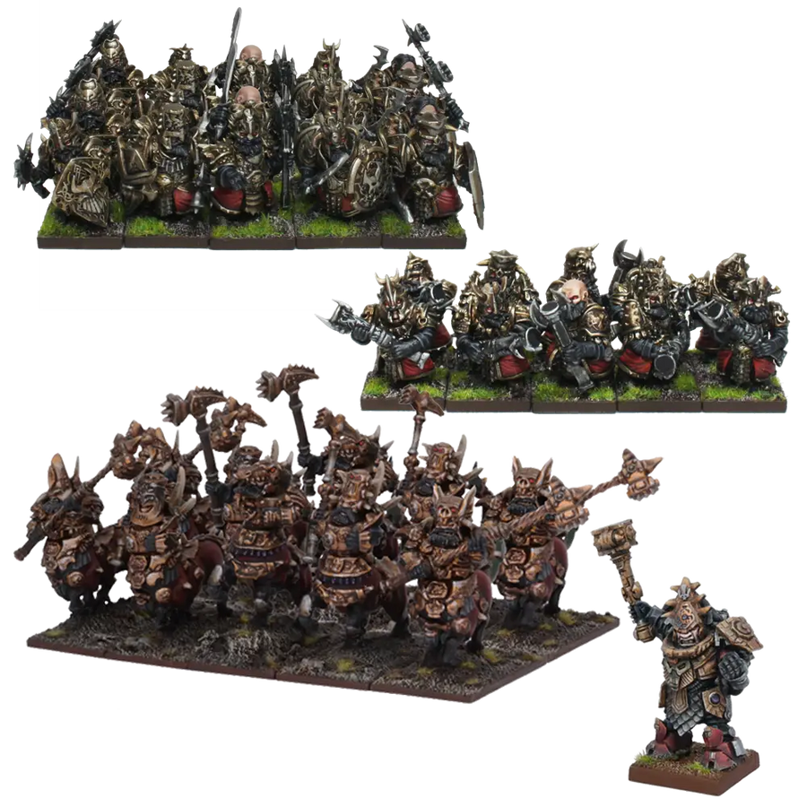 Kings of War: Abyssal Dwarf - Army - Mantic Games - Miniature Games