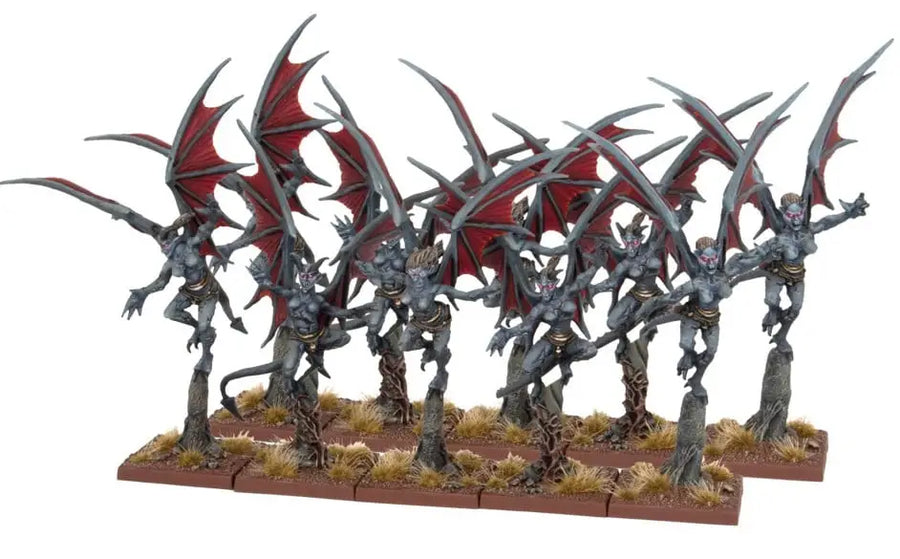 Kings of War: Abyssal Dwarf - Gargoyles Troop - Mantic Games - Miniature Games