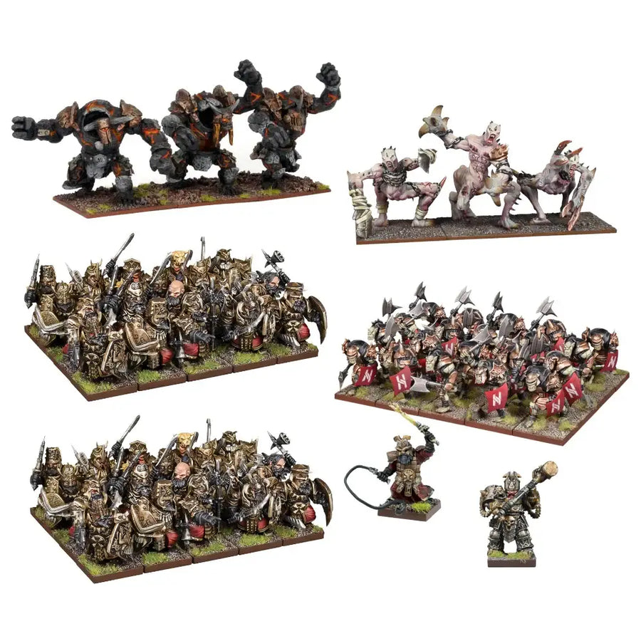 Kings of War: Abyssal Dwarf - Mega Army - Mantic Games - Miniature Games