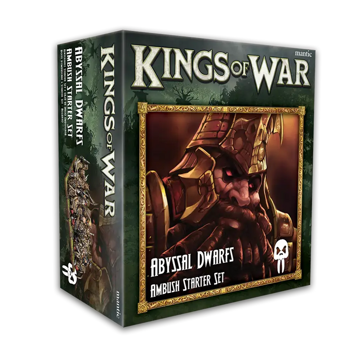 Kings of War: Abyssal Dwarves - Ambush - Starter Set (EN) - Mantic Games - Miniature Games
