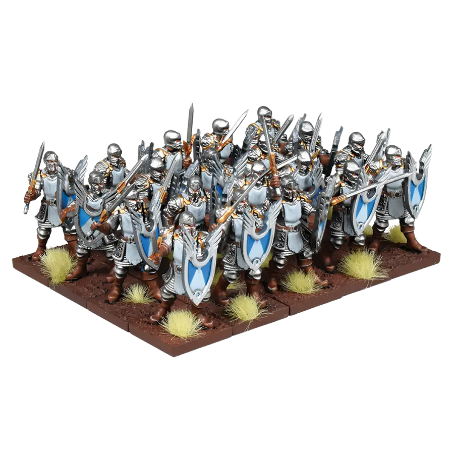 Kings of War: Basilean - Men-at-Arms Regiment - Mantic Games - Miniature Games