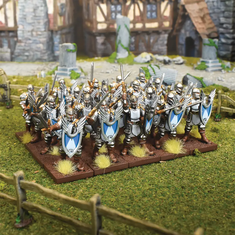 Kings of War: Basilean - Men-at-Arms Regiment - Mantic Games - Miniature Games