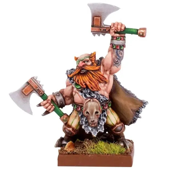 Kings of War: Dwarf - Berserker Lord - Mantic Games - Miniature Games