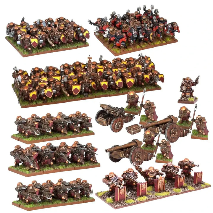 Kings of War: Dwarf - Mega Army - Mantic Games - Miniature Games