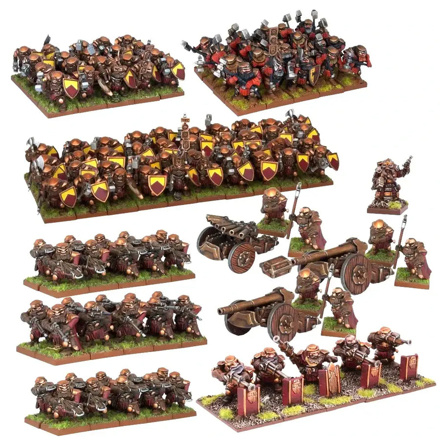 Kings of War: Dwarf - Mega Army - Mantic Games - Miniature Games