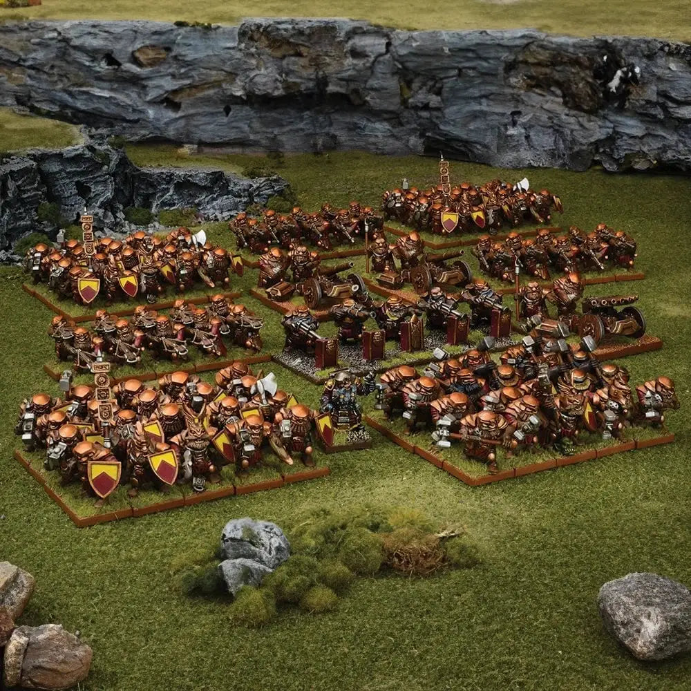 Kings of War: Dwarf - Mega Army - Mantic Games - Miniature Games