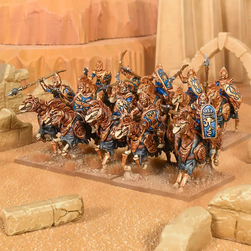Kings of War: Empire of Dust - Revenant Cavalry Regiment - Mantic Games - Miniature Games