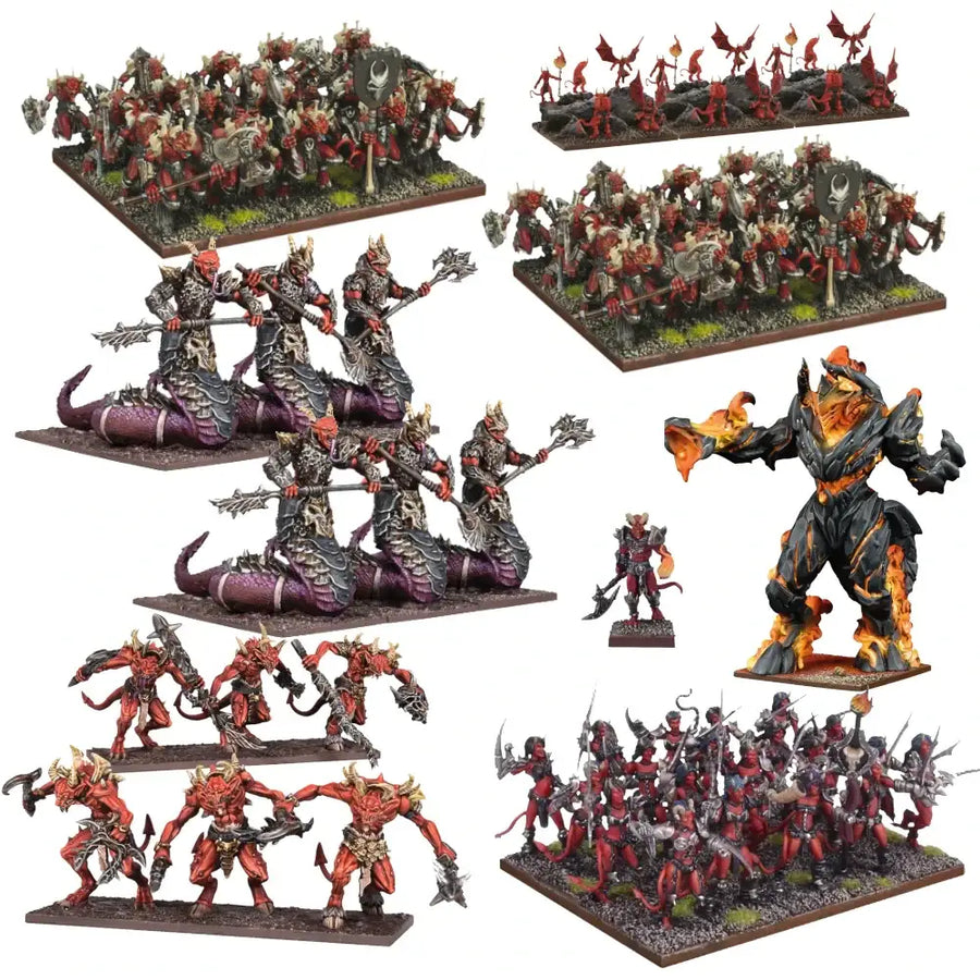 Kings of War: Forces of the Abyss - Mega Army - Mantic Games - Miniature Games