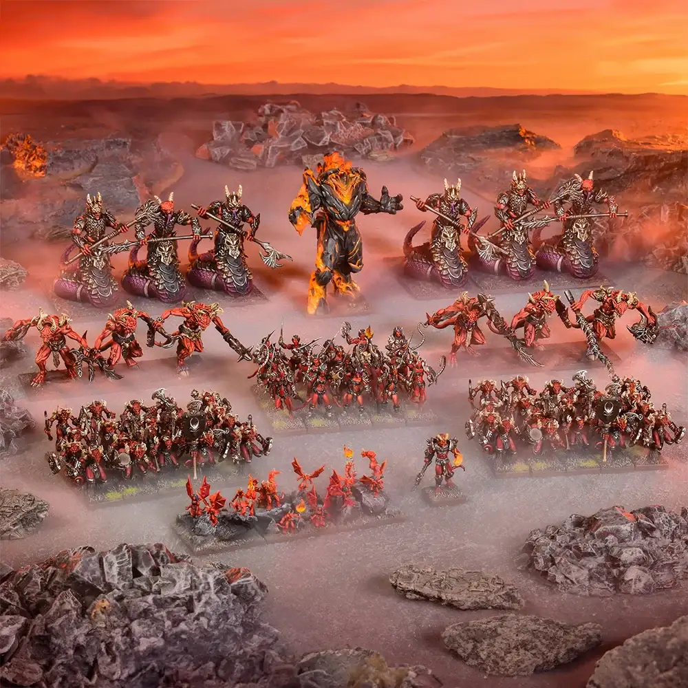 Kings of War: Forces of the Abyss - Mega Army - Mantic Games - Miniature Games