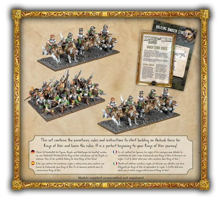 Kings of War: Halfling - Ambush - Starter Set (EN) - Mantic Games - Miniature Games
