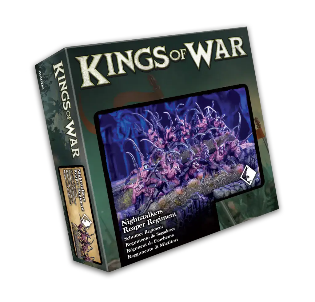 Kings of War: Nightstalker - Reaper Regiment - Mantic Games - Miniature Games