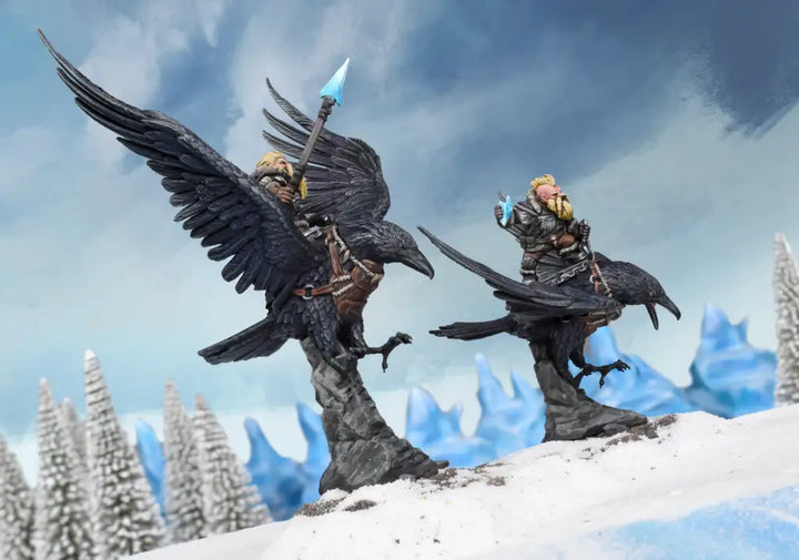 Kings of War: Northern Alliance - Frostclaw Raven Regiment - Mantic Games - Miniature Games