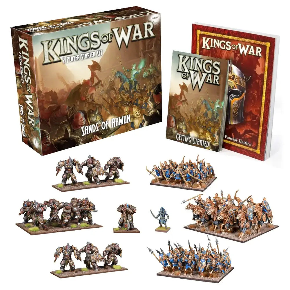 Kings of War: Sands of Ahmun - 2-Player - Starter Set (EN) - Mantic Games - Miniature Games
