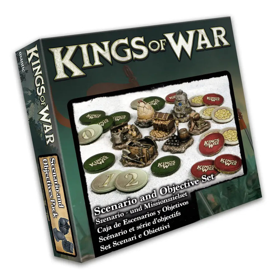 Kings of War: Scenario and Objective Set - Mantic Games - Accessories