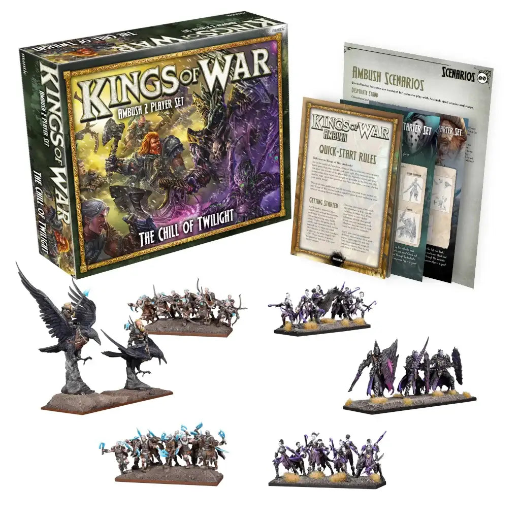 Kings of War: The Chill of Twilight - Ambush 2-Player Set (EN) - Mantic Games - Miniature Games