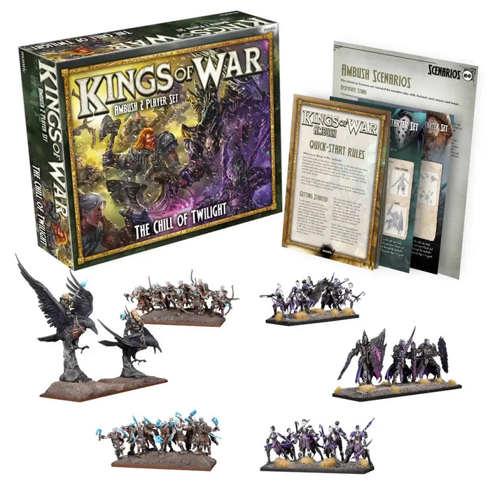 Kings of War: The Chill of Twilight - Ambush 2-Player Set (EN) - Mantic Games - Miniature Games