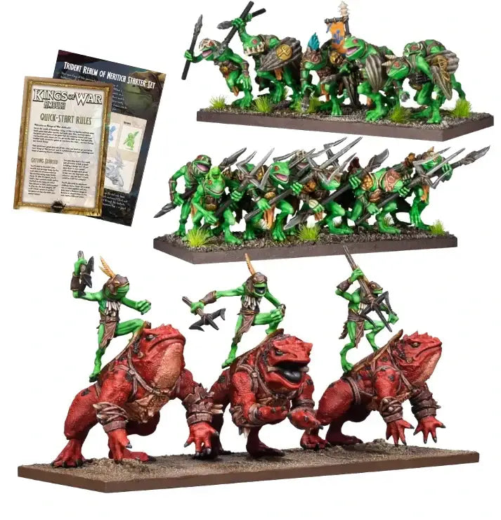 Kings of War: Trident Realm - Ambush - Starter Set (EN) - Mantic Games - Miniature Games