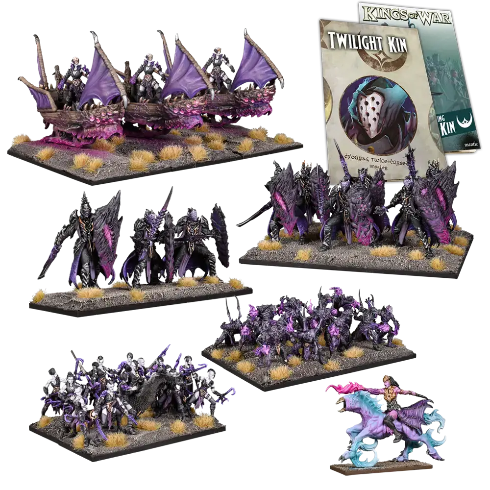 Kings of War: Twilight Kin - Mega Army - Mantic Games - Miniature Games
