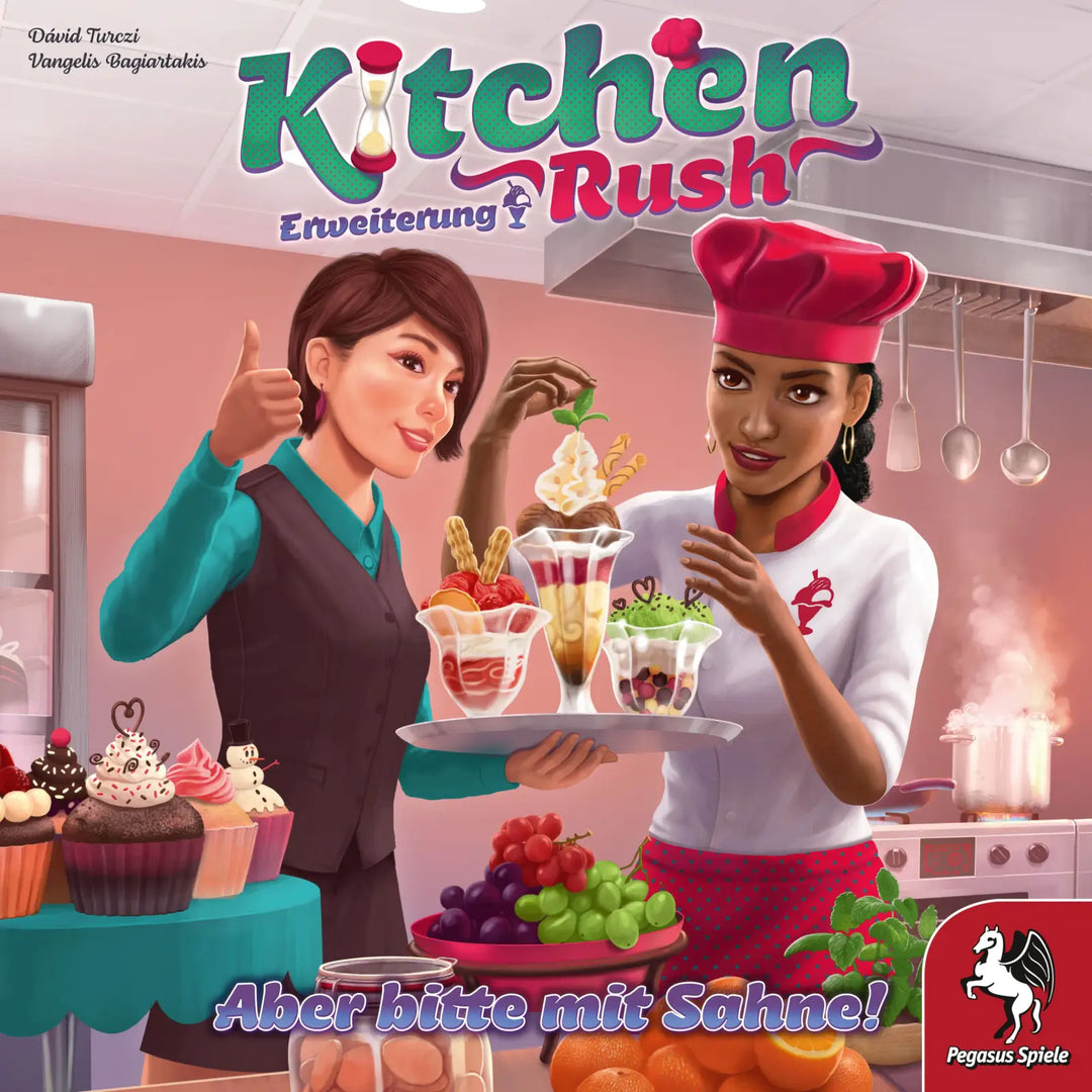 Kitchen Rush: Aber bitte mit Sahne! (DE) - Pegasus Spiele - Board Games