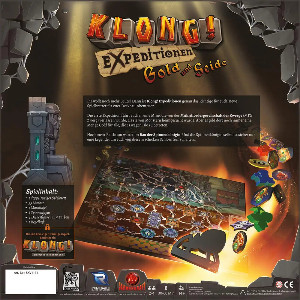Klong!: Expeditionen - Gold und Seide (DE) - Schwerkraft-Verlag - Board Games