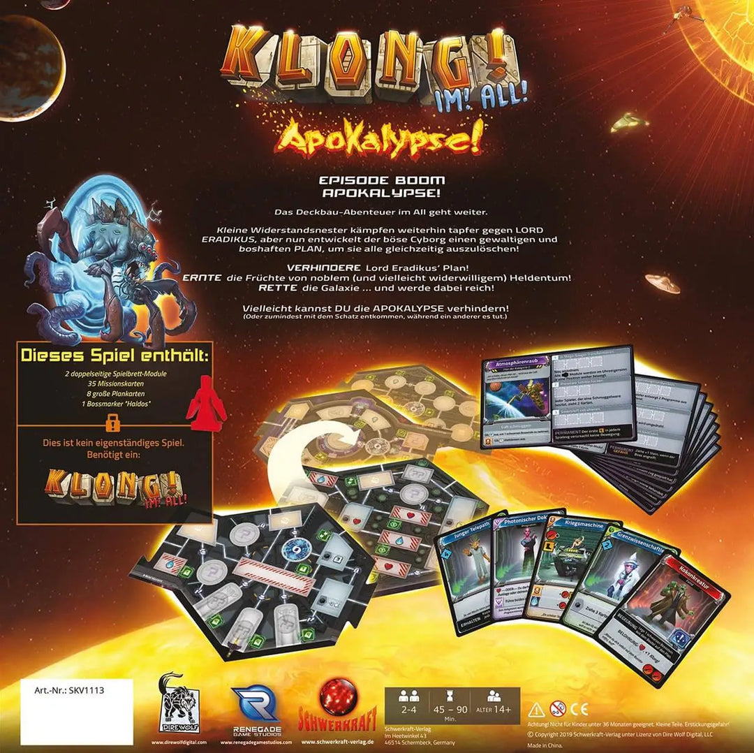Klong!: im! All! - Apokalypse (DE) - Schwerkraft-Verlag - Board Games