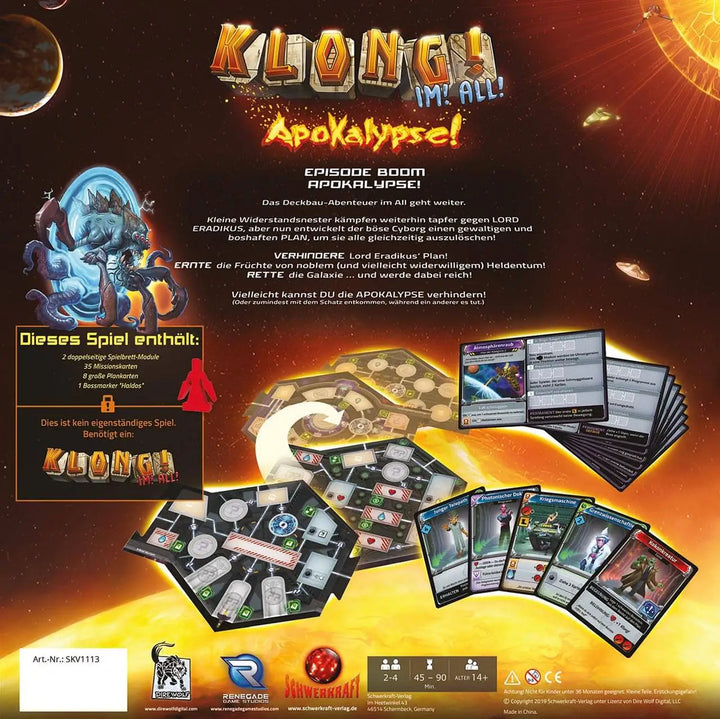 Klong!: im! All! - Apokalypse (DE) - Schwerkraft-Verlag - Board Games